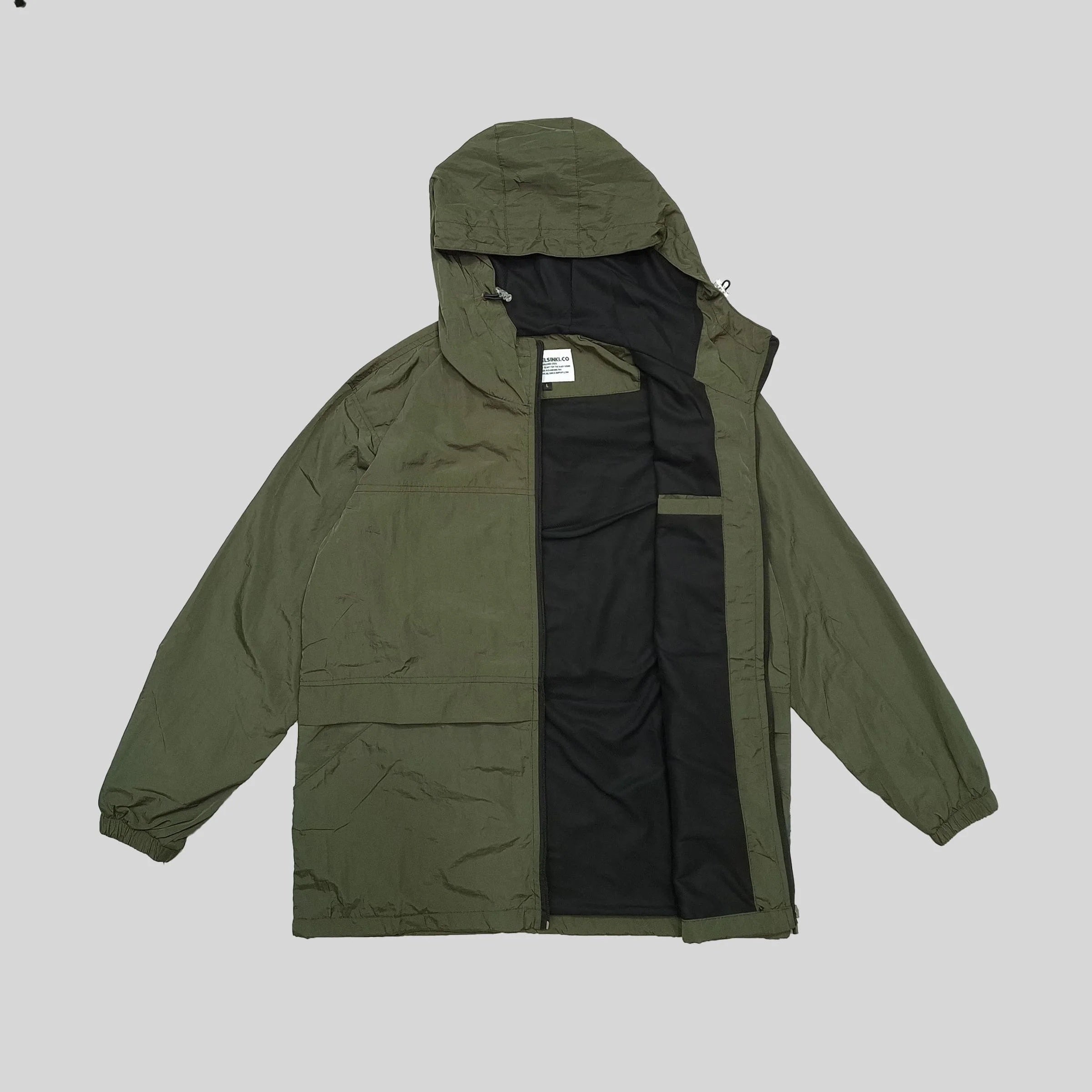 Helsinki Windbreaker Jacket - Olive