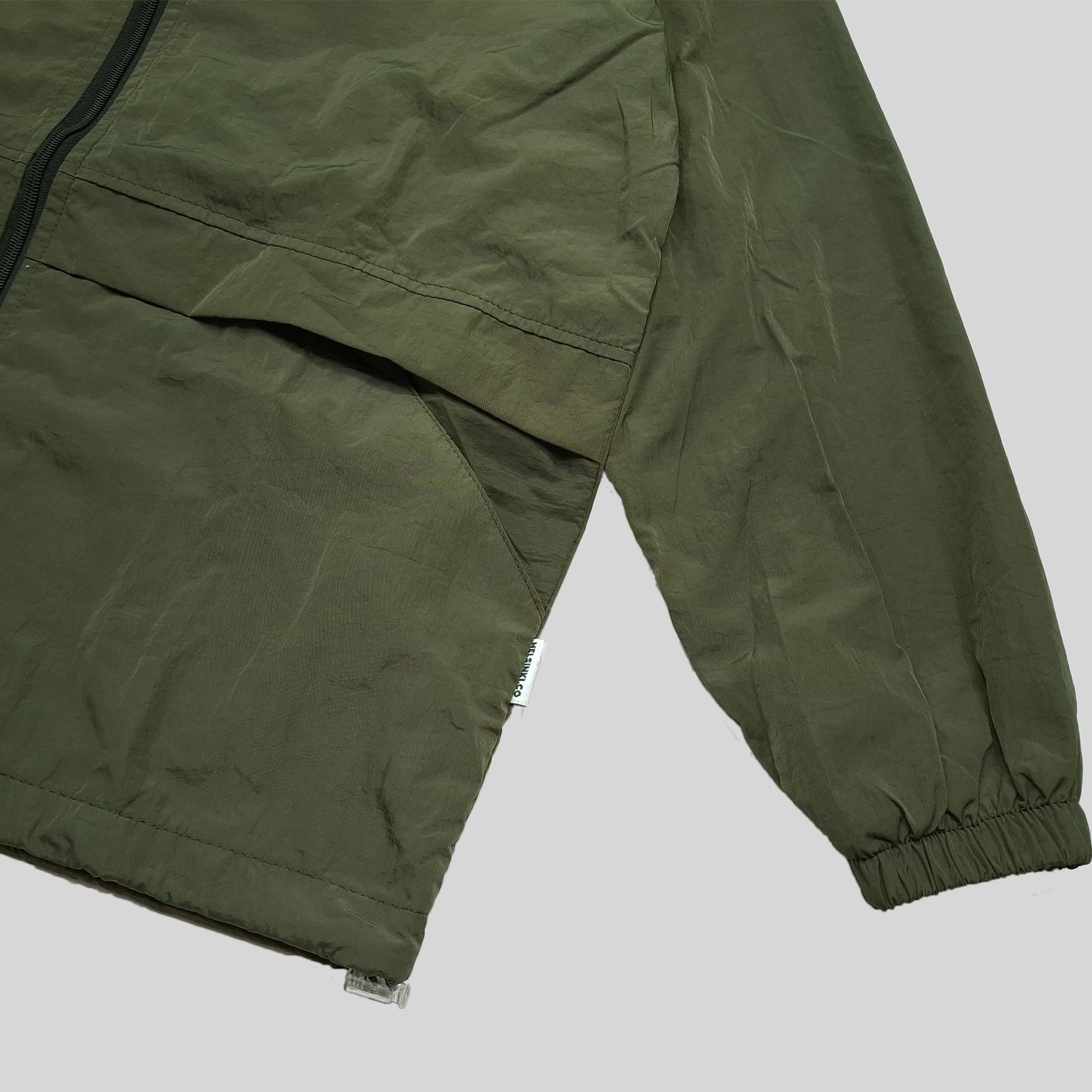 Helsinki Windbreaker Jacket - Olive