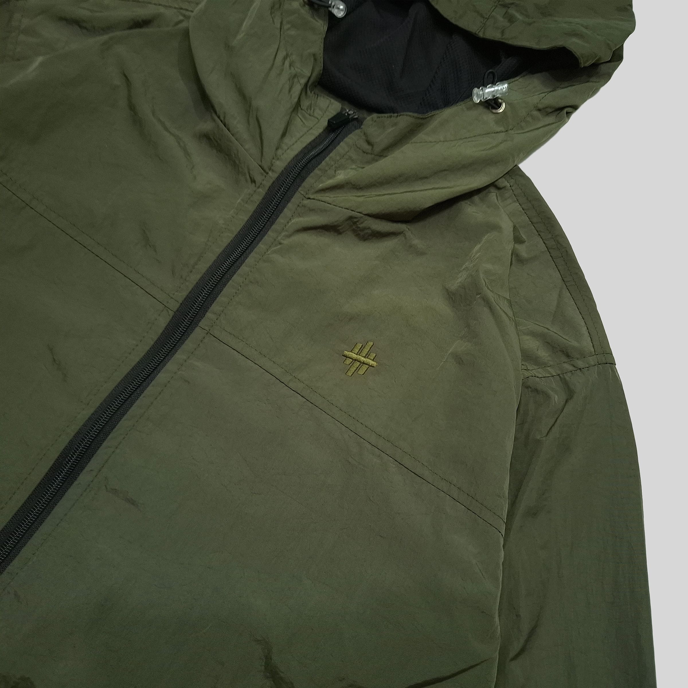Helsinki Windbreaker Jacket - Olive