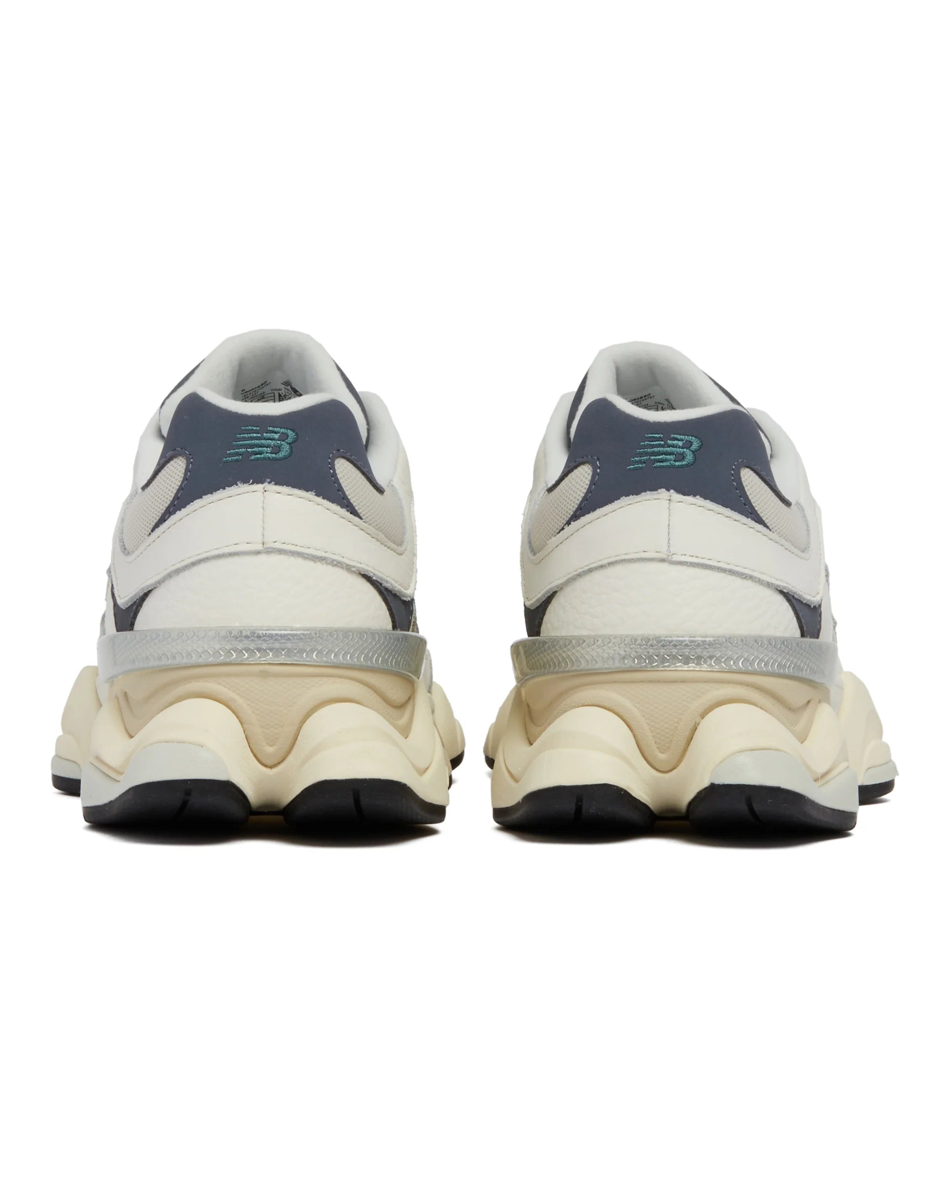 New Balance 9060 - Sea Salt with New Spruce and Deep Arctic Grey - Stencil