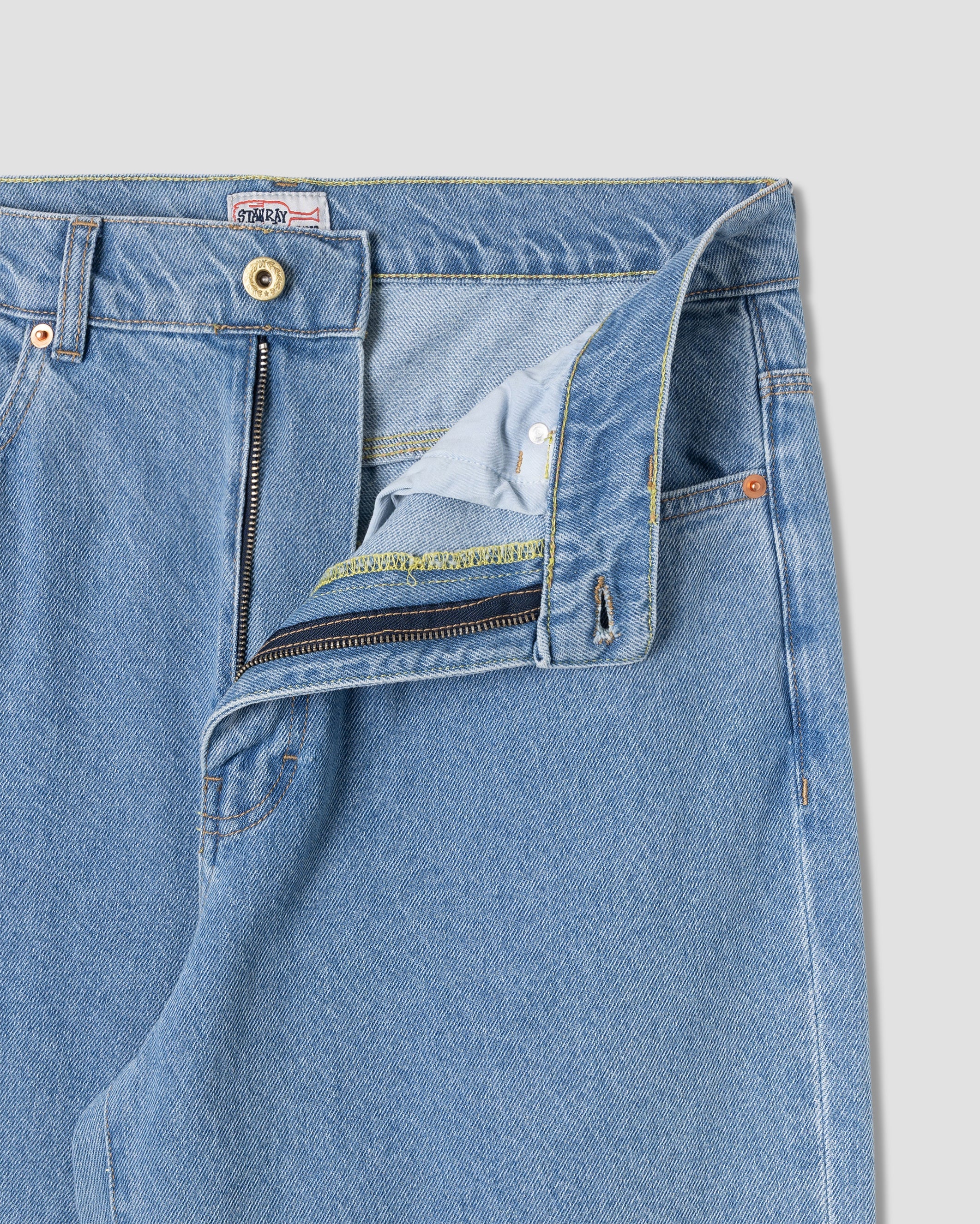 Stan Ray Wide 5 - Mid Stone Denim