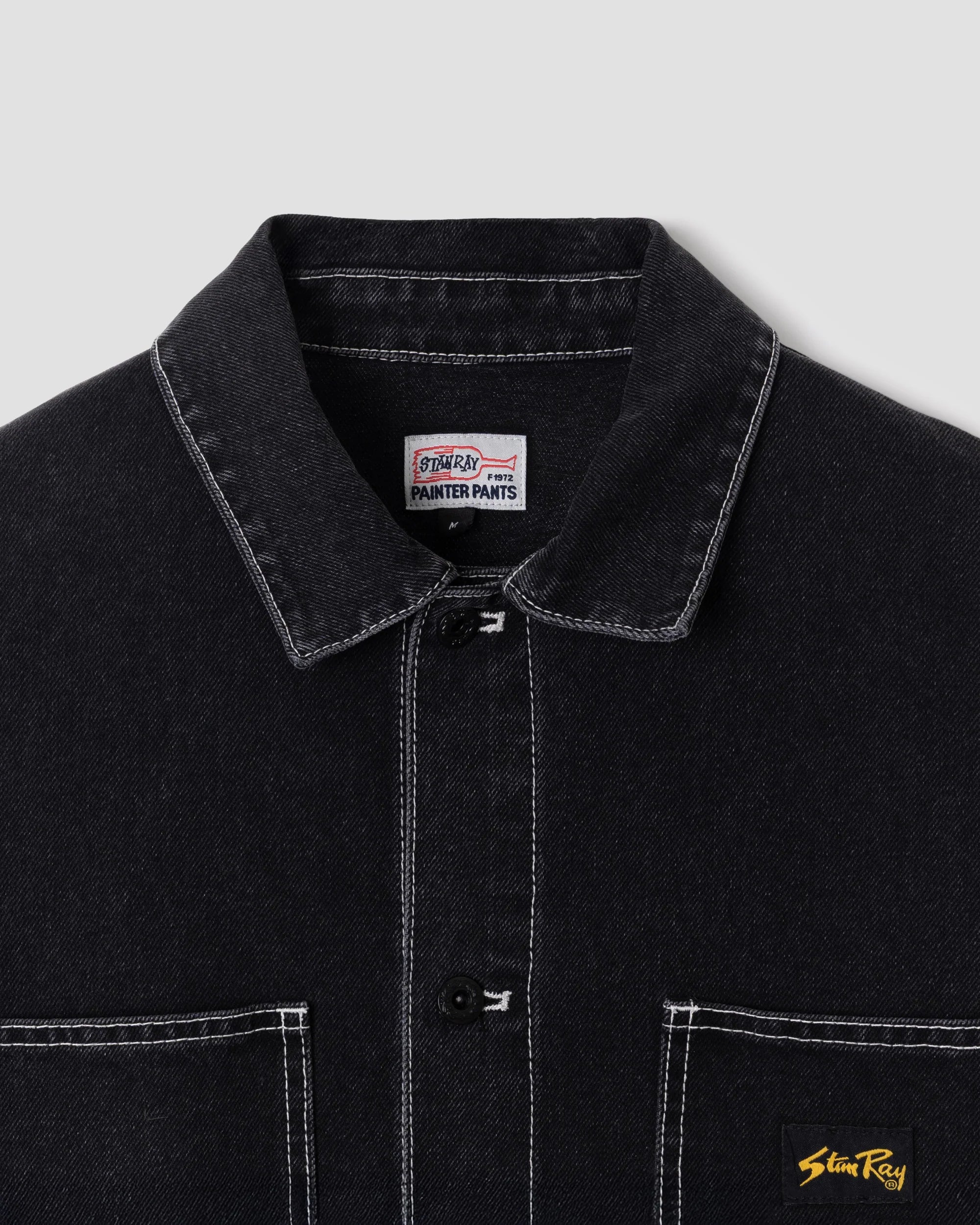 Stan Ray Coverall Jacket - Washed Black