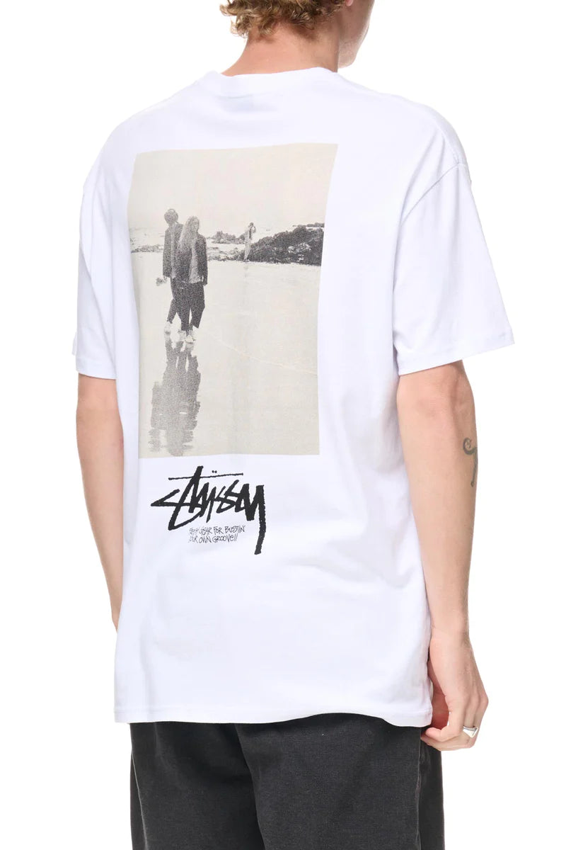 Stussy low Tide SS Tee White