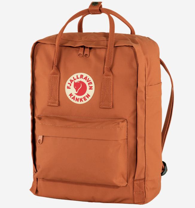Fjallraven Kanken - Terracotta Brown - Stencil