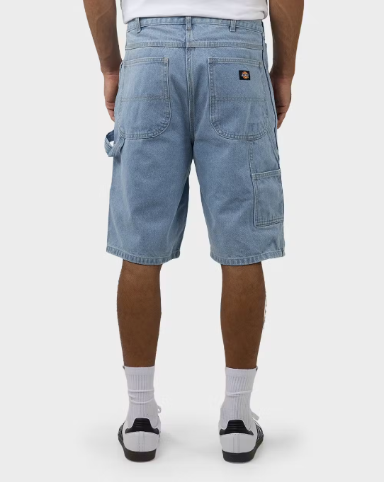 Dickies SDX200 11'' Relaxed Fit Denim Carpenter Short - Light Indigo