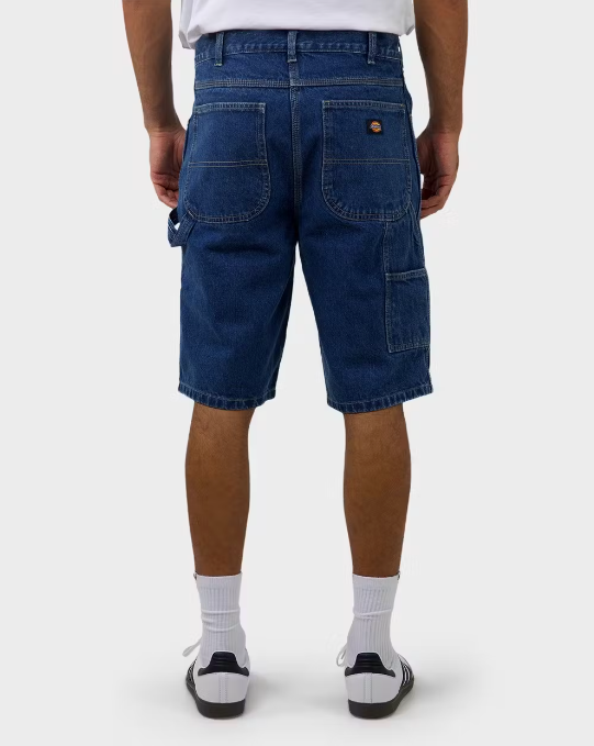 Dickies SDX200 11'' Relaxed Fit Denim Carpenter Short - Stone Washed Indigo