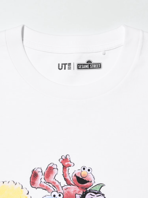 Uniqlo Sesame Street UT Graphic T-Shirt - White