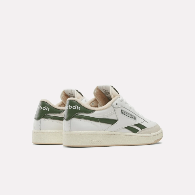 Reebok Club C Revenge Vintage - Chalk / Breakawaygreen / Tan