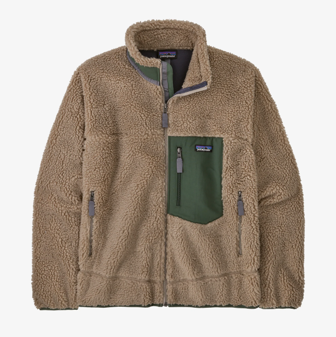 Patagonia Men's Classic Retro-X Jacket - Seabird Grey - Stencil