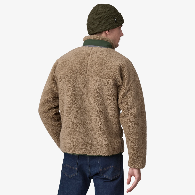 Patagonia Men's Classic Retro-X Jacket - Seabird Grey - Stencil