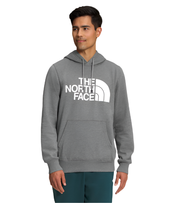 The North Face Men's Half Dome Pullover Hoodie TNF Medium Grey Heather/TNF White