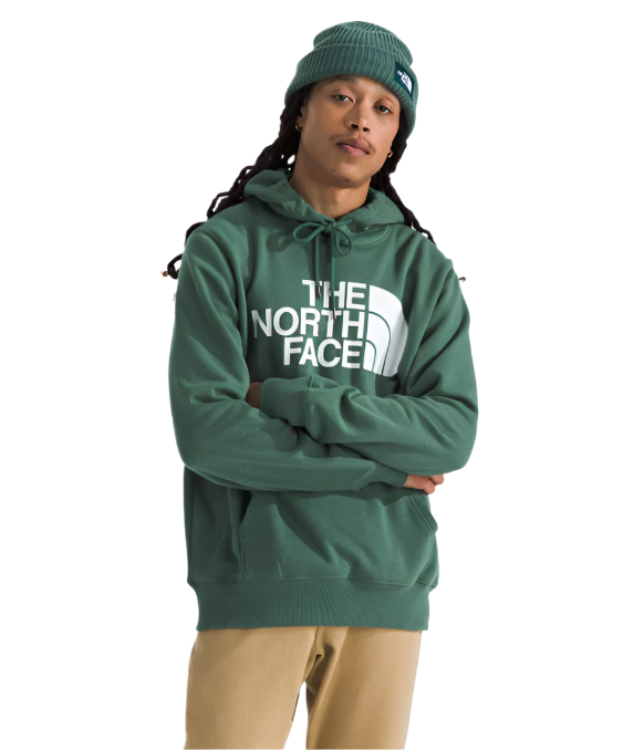 The North Face Men's Half Dome Pullover Hoodie Duck Green/TNF White