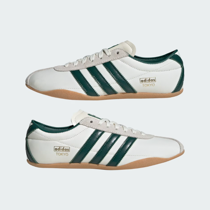 Adidas Tokyo - Off White / Collegiate Green / Gold Metallic