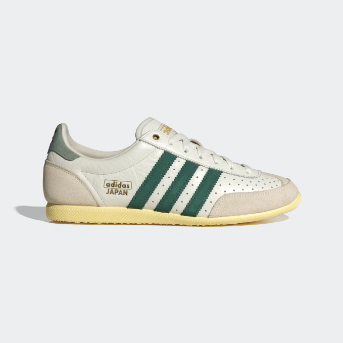 Adidas Japan - Off White / Collegiate Green / Orange Tint