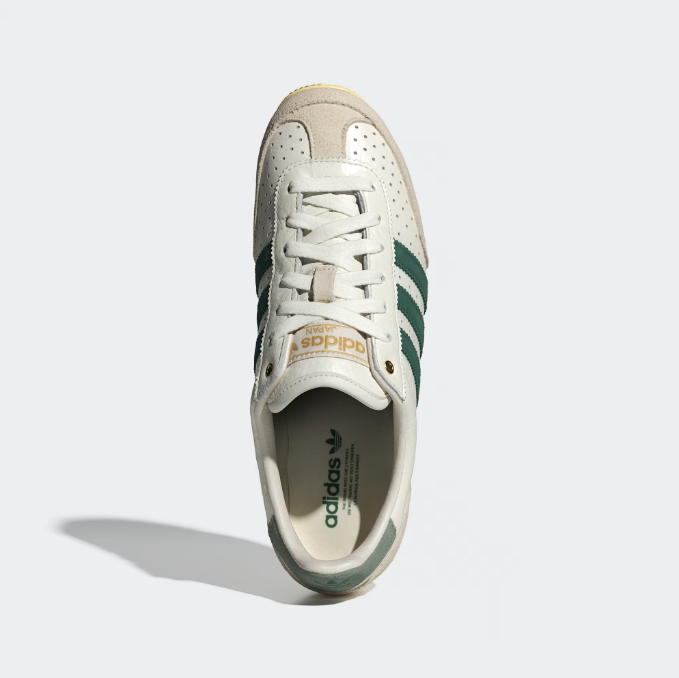 Adidas Japan - Off White / Collegiate Green / Orange Tint