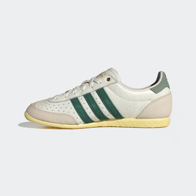 Adidas Japan - Off White / Collegiate Green / Orange Tint