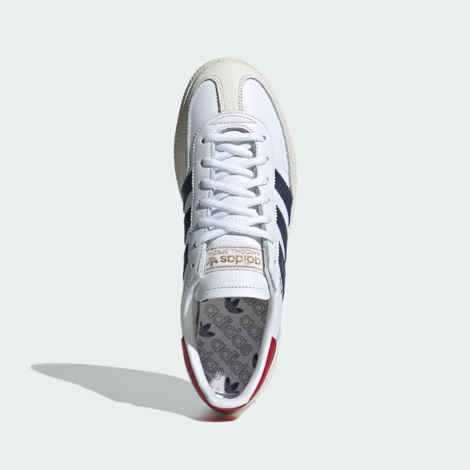 Adidas Handball Spezial - Cloud White / Shadow Navy / Team Victory Red - Stencil