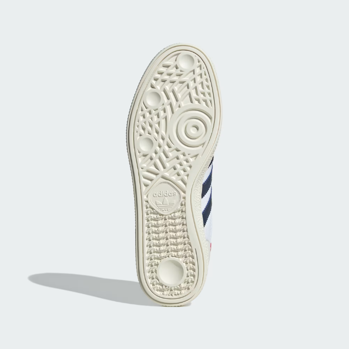 Adidas Handball Spezial - Cloud White / Shadow Navy / Team Victory Red - Stencil