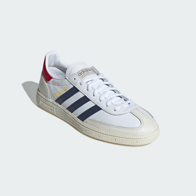 Adidas Handball Spezial - Cloud White / Shadow Navy / Team Victory Red - Stencil