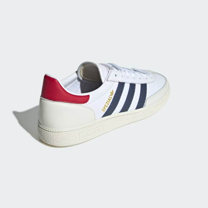Adidas Handball Spezial - Cloud White / Shadow Navy / Team Victory Red - Stencil