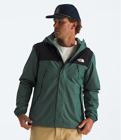 The North Face Men’s Antora Jacket - Duck Green/TNF Black