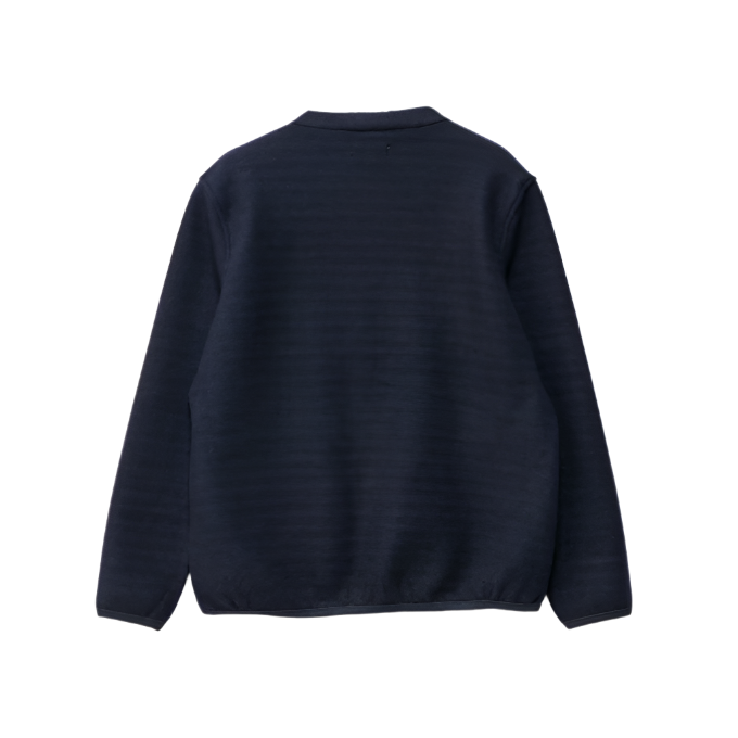 S-Double Cardigan Coat - Navy - Stencil