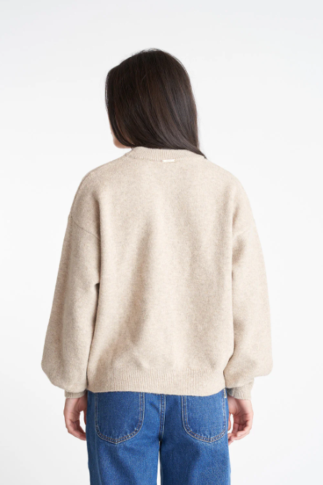 Huffer Kendall Cardigan - Birch Marle