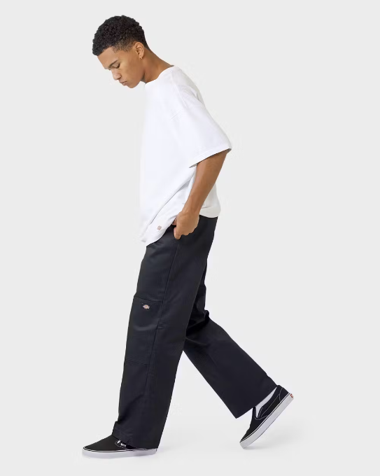 Dickies Double Knee Work Pants Loose Fit - Black