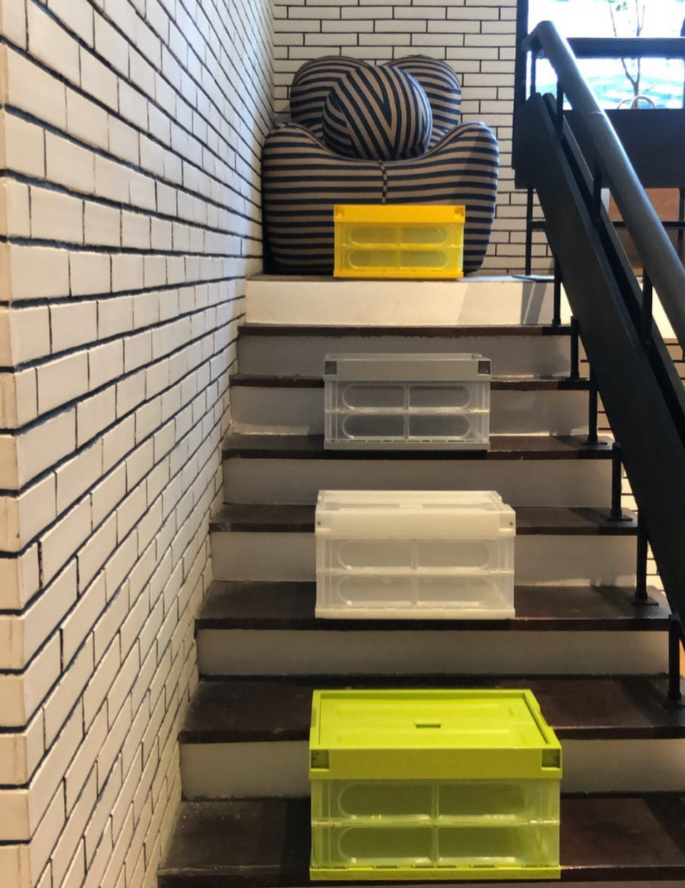 Packman Pack Foldable Storage Box - Yellow
