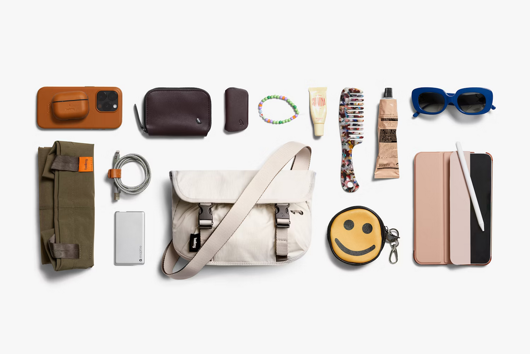Bellroy Cinch Mini Messenger - Oat - Stencil