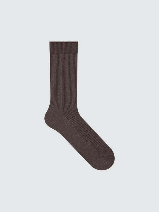 Uniqlo Colorful 50 Socks - 37 Brown - Stencil