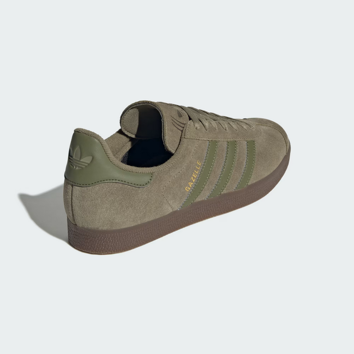 Adidas Gazelle - Orbit Green / Focus Olive / Gold Metallic - Stencil