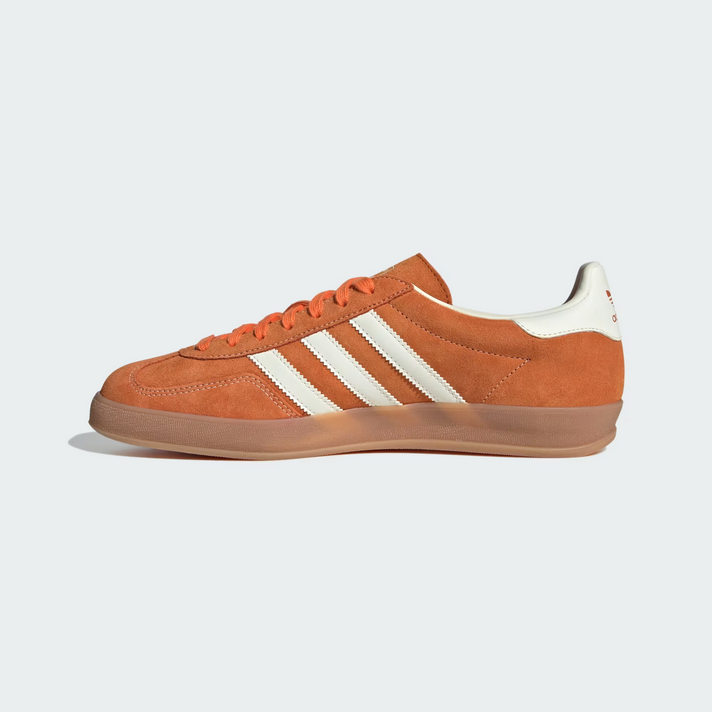 Adidas Gazelle Indoor - Orange / Off White / Gold Metallic