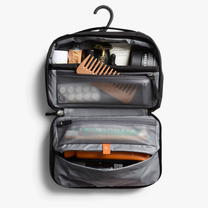 Bellroy Hanging Toiletry Kit - Black - Stencil