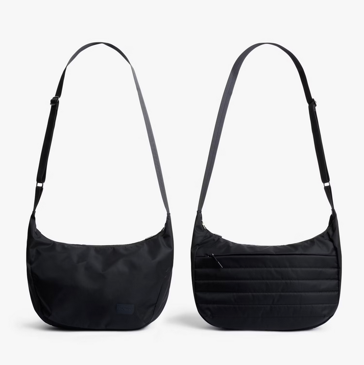 Bellroy Laneway Crescent Bag 7L - Black - Stencil