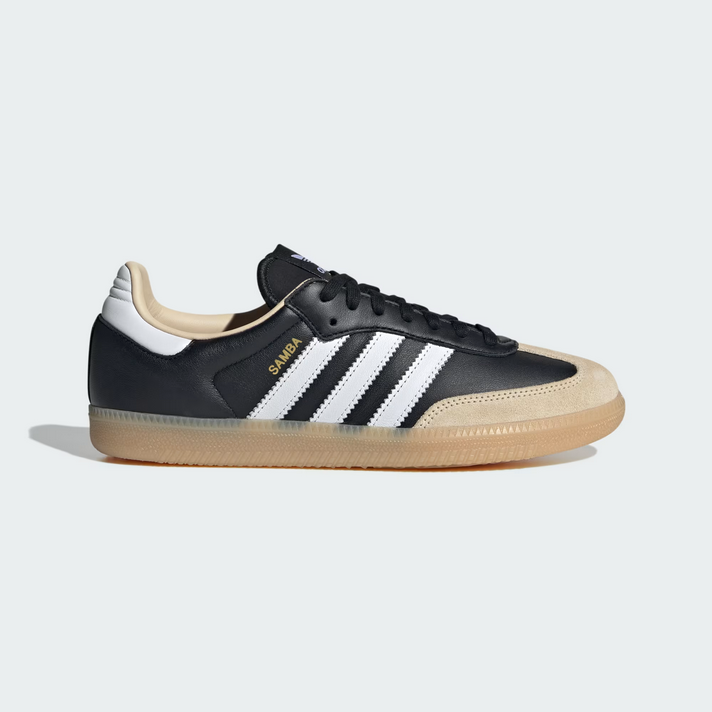 Adidas Samba OG - Core Black / Cloud White / Gum - Stencil