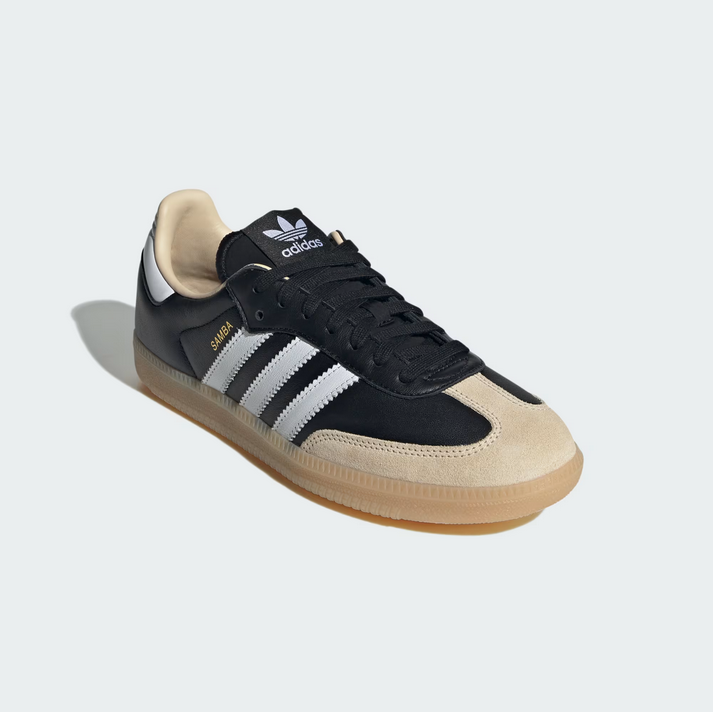 Adidas Samba OG - Core Black / Cloud White / Gum - Stencil