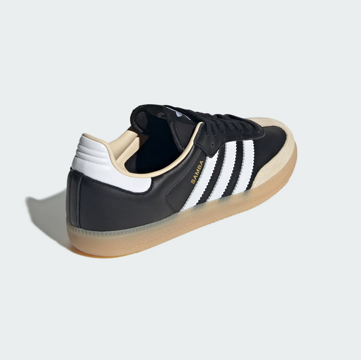 Adidas Samba OG - Core Black / Cloud White / Gum - Stencil