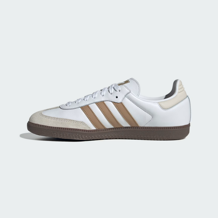 Adidas Samba OG - Cloud White / Cardboard / Gum - Stencil
