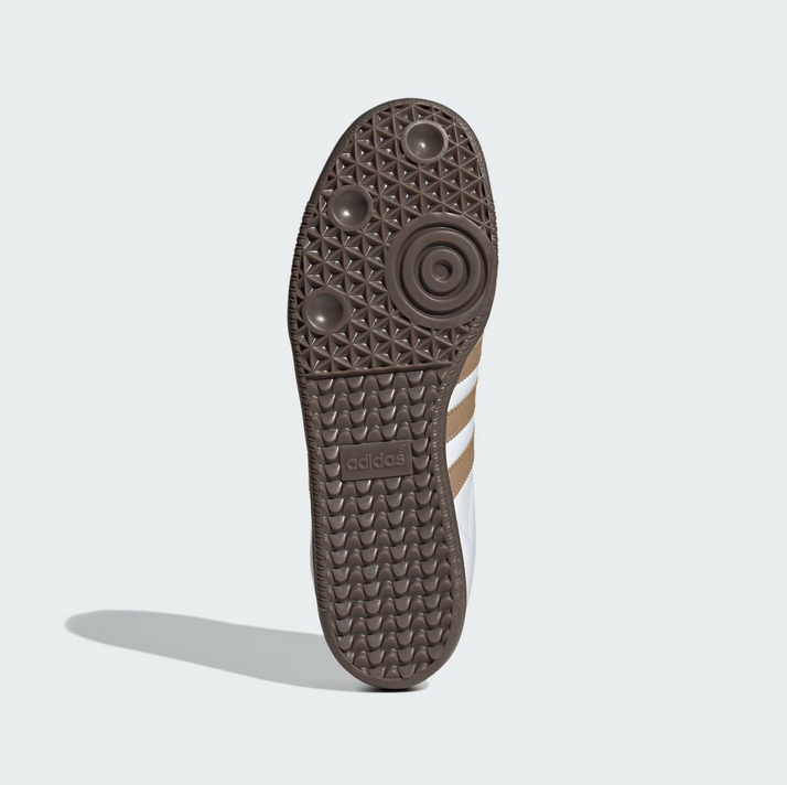 Adidas Samba OG - Cloud White / Cardboard / Gum - Stencil