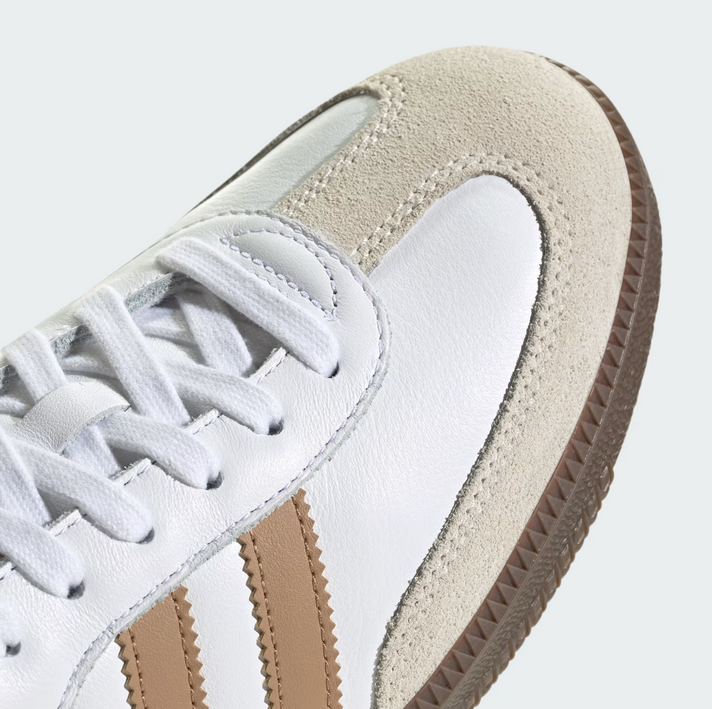 Adidas Samba OG - Cloud White / Cardboard / Gum - Stencil