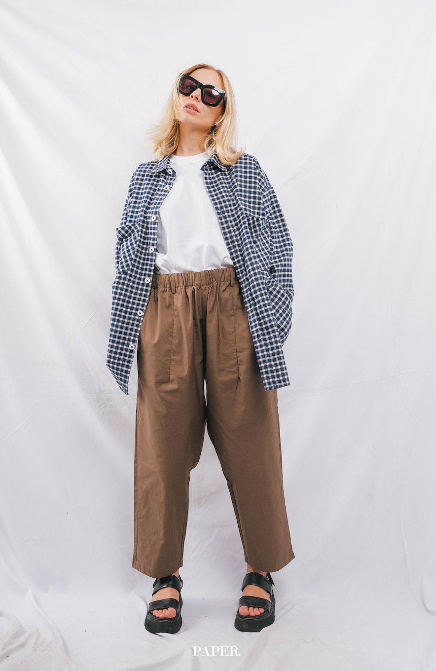 Paper Superior Flannel - Tartan Blue