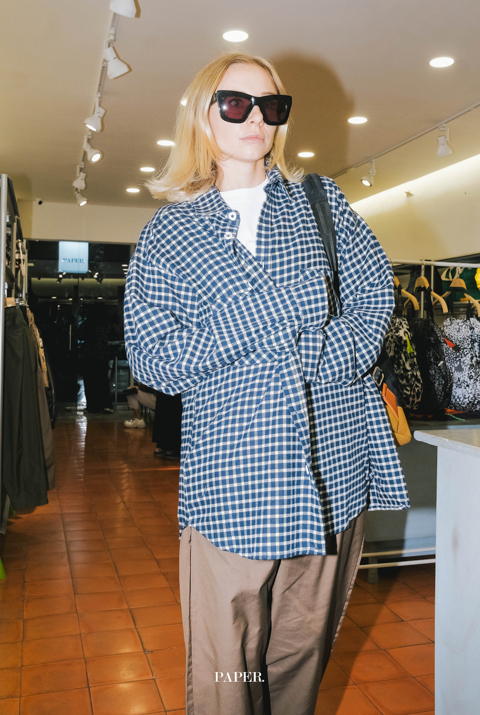 Paper Superior Flannel - Tartan Blue