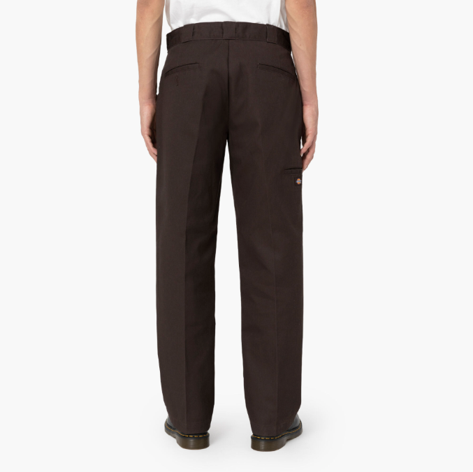 Dickies Double Knee Work Pants Loose Fit - Dark Brown