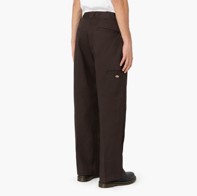 Dickies Double Knee Work Pants Loose Fit - Dark Brown