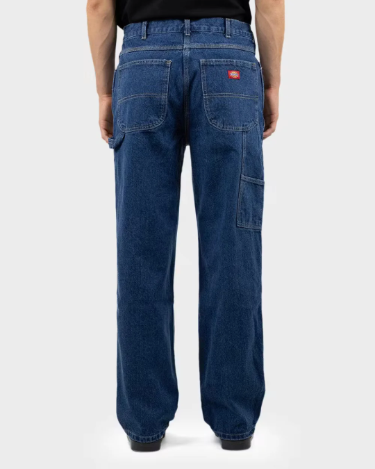 Dickies P1993 Relaxed Fit Carpenter Jean - Stone Washed Indigo - Stencil