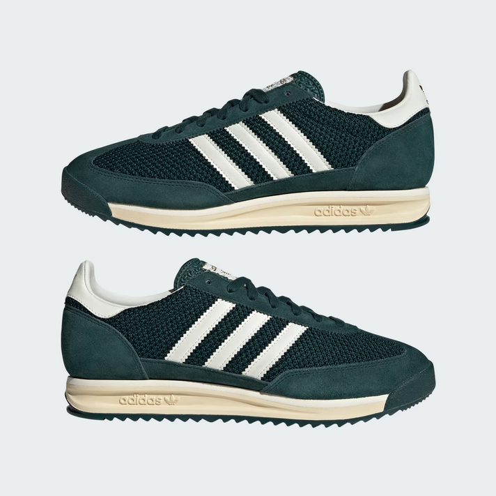 Adidas SL 72 RS - Aurora Ivy / Off White / Warm Vanilla - Stencil