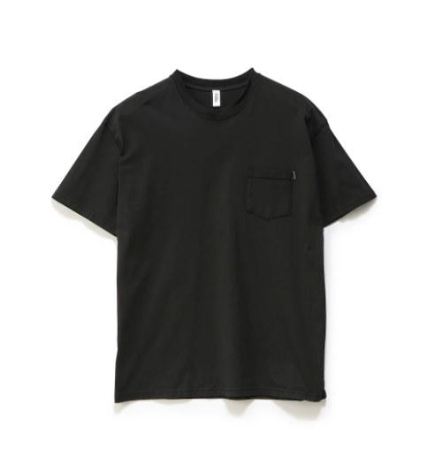 S-Double Pocket S/S Tee - Black