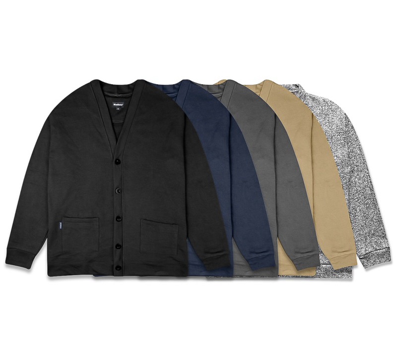 Madless Cardigan - Khaki - Stencil