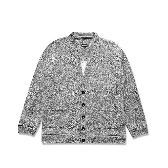Madless Cardigan - Heather Grey - Stencil